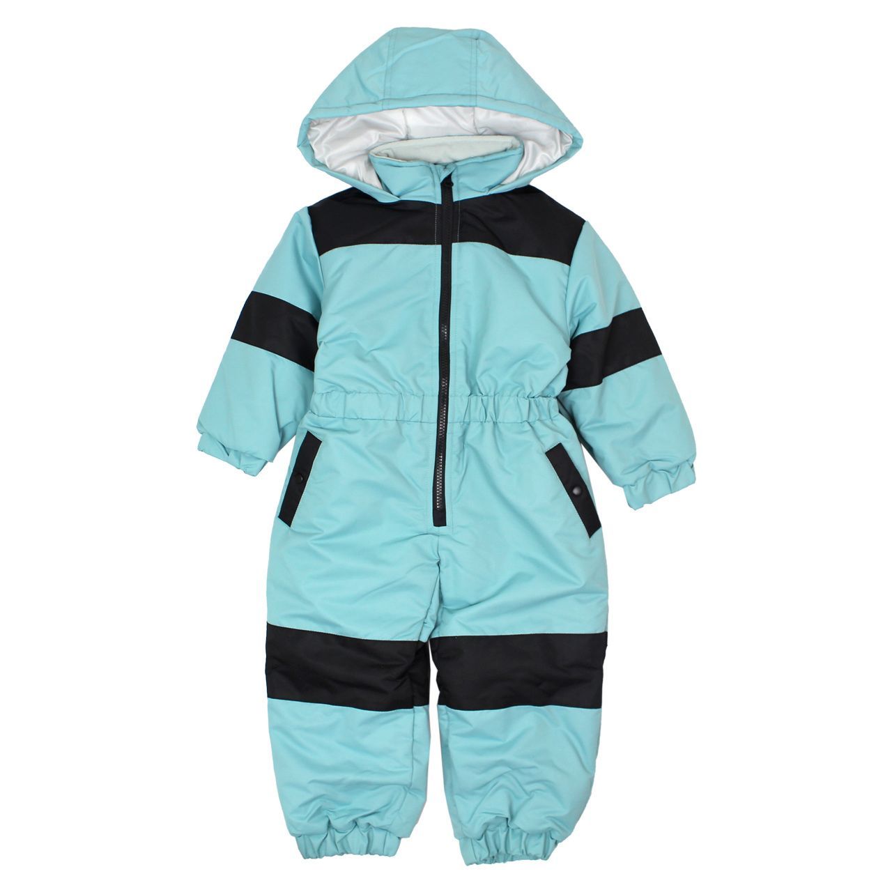 極美品】モンベル ジャンプスーツ つなぎ スキーウェア 青 記名なし