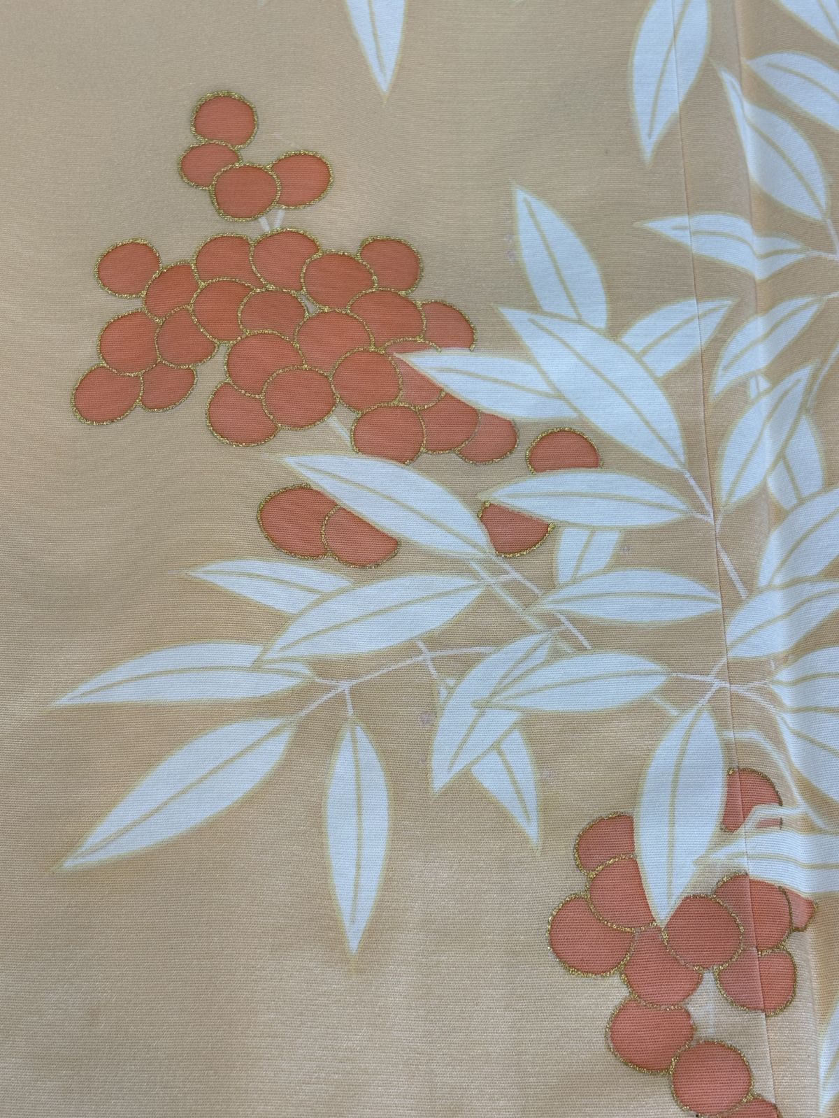 附下訪問着 袷きもの