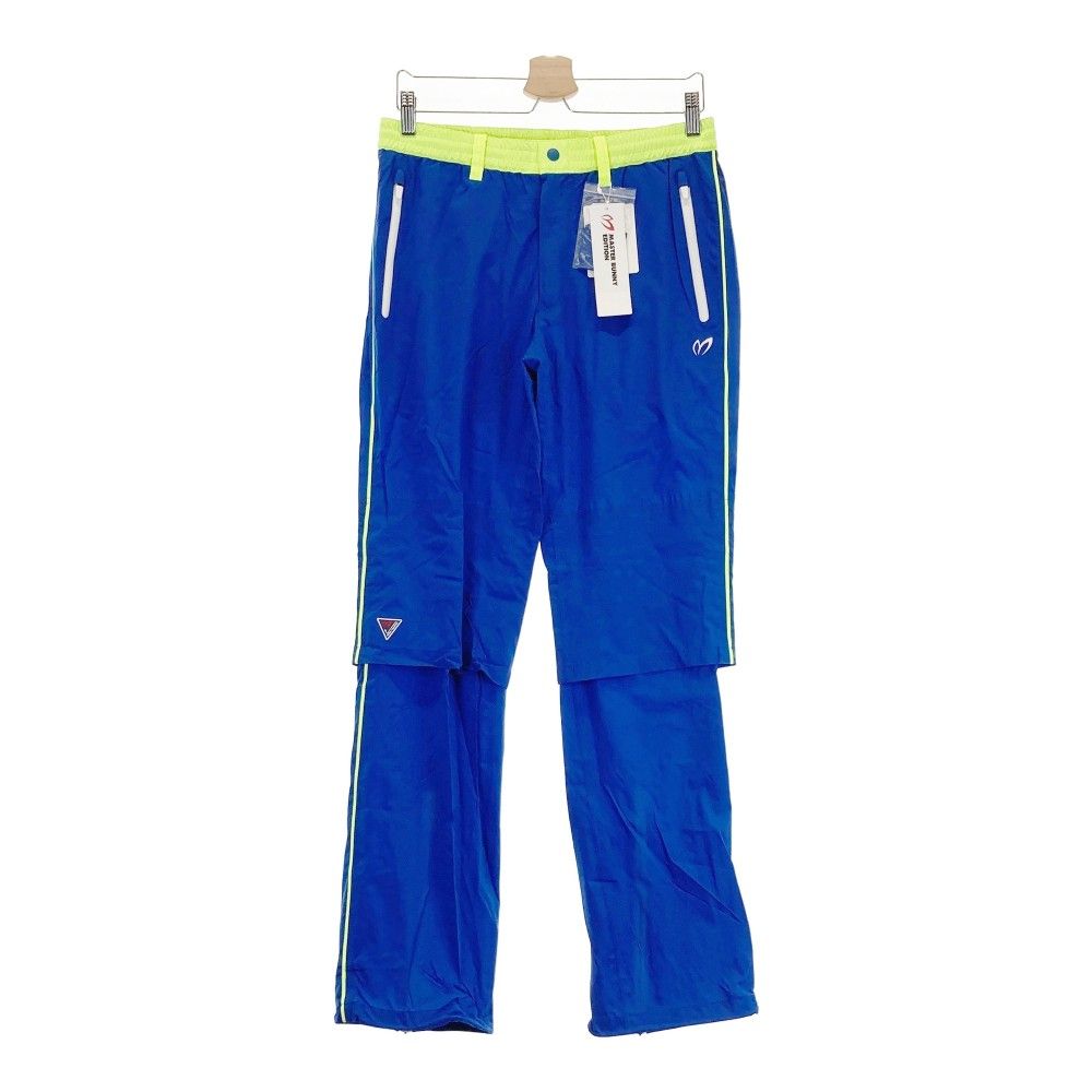 サイズ 4 MASTER BUNNY EDITION マスターバニーエディション レインパンツ ブルー系 240101386061 ゴルフウェア メンズ ストスト