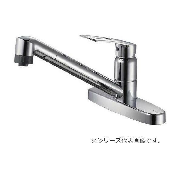 SANEI シングル台付切替シャワー混合栓 K6711MEV-13