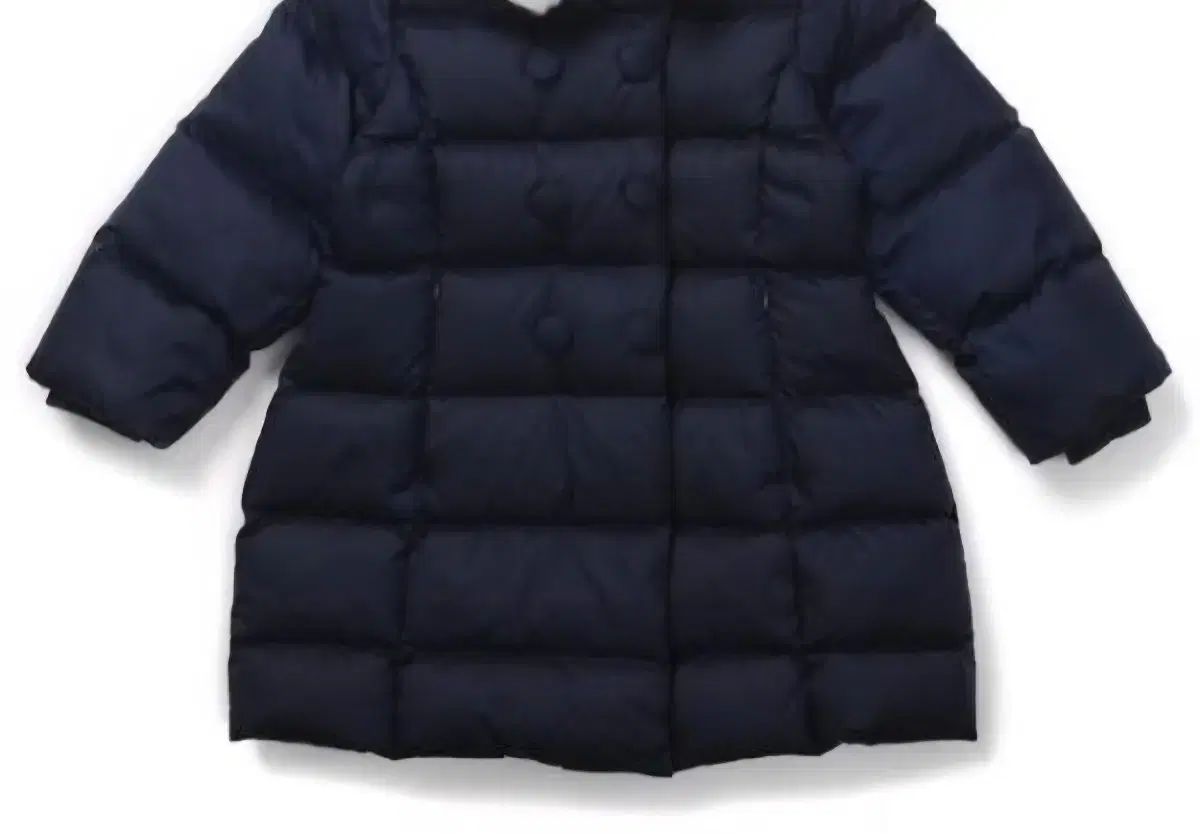 155 ブルードッグ ネイビー ダックダウン Long ロング ダウン コート 新 服 コンディション