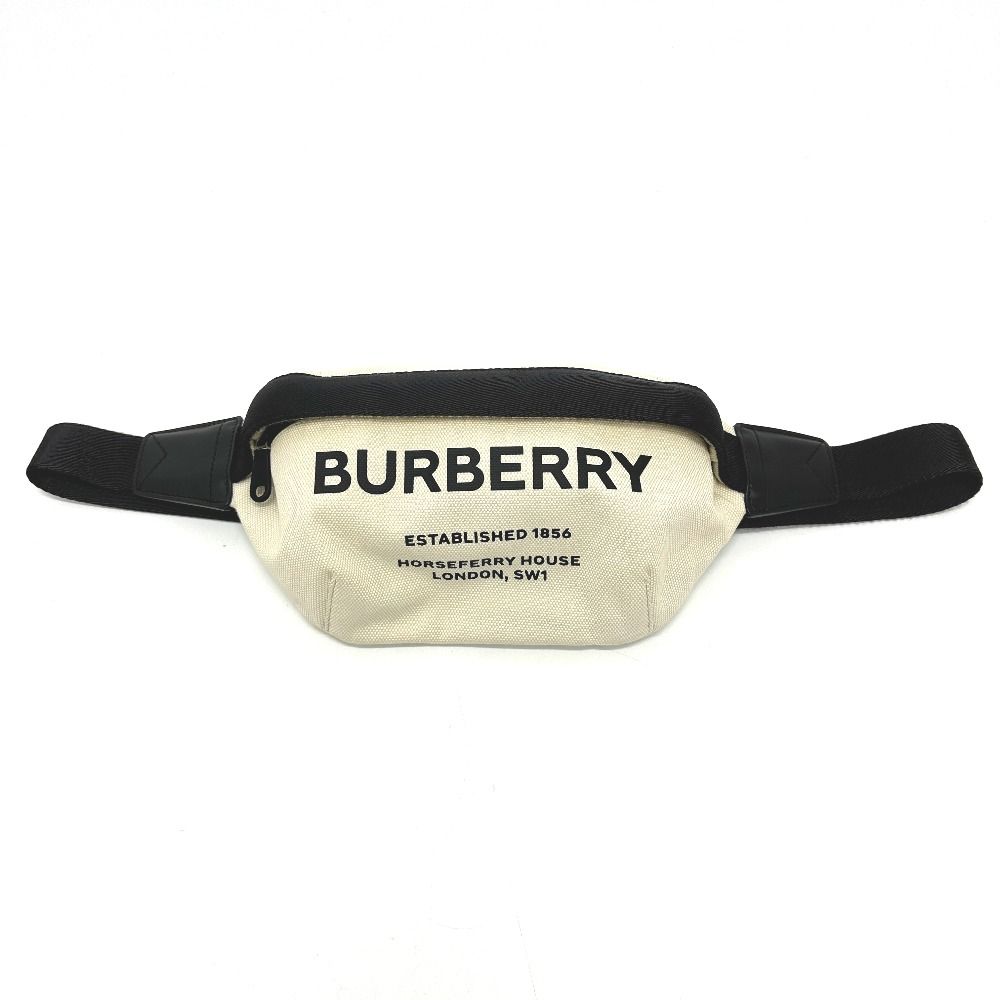 BURBERRY バーバリー ウエストバッグ ミディアム ホースフェリープリント BURBERRY バーバリー ウエストバッグ ミディアム ホースフェリー