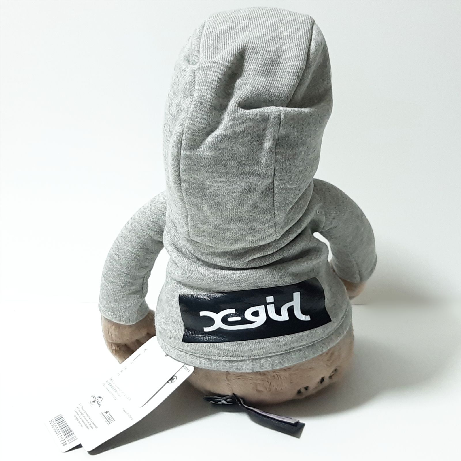 Nici X-girl E.T. ぬいぐるみ 黒 グレー パーカー X-girl × NICI E.T.