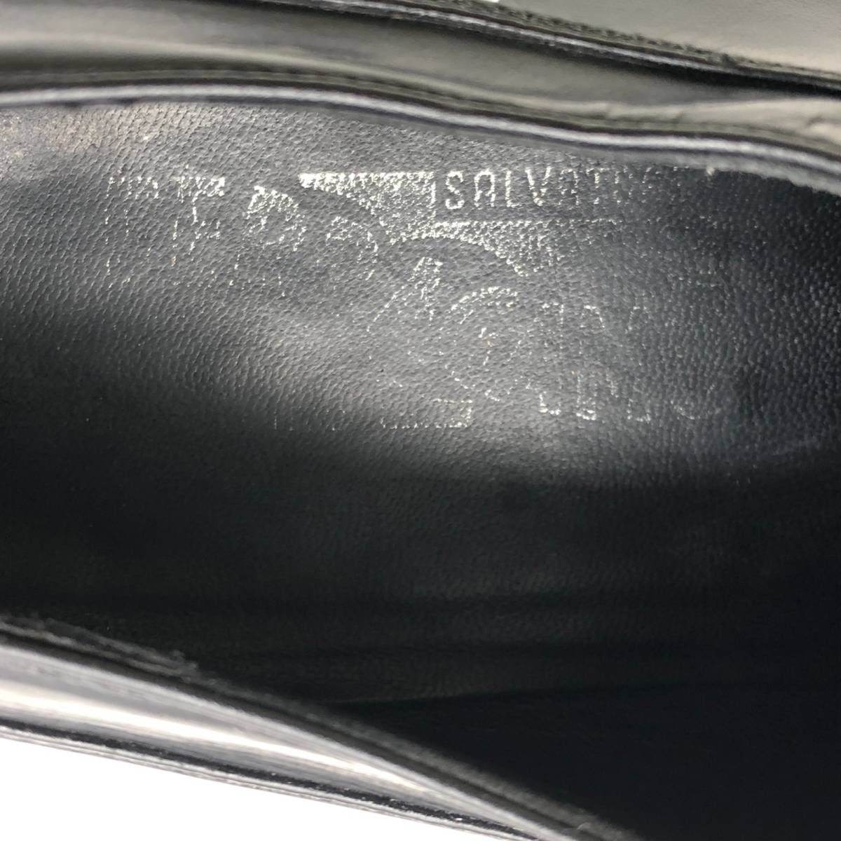  古着 フェラガモ Salvatore Ferragamo Uチップシューズ イタリア製 10 1 2 E メンズ28 5 cm相当 saa 013807 デッキシューズ 靴