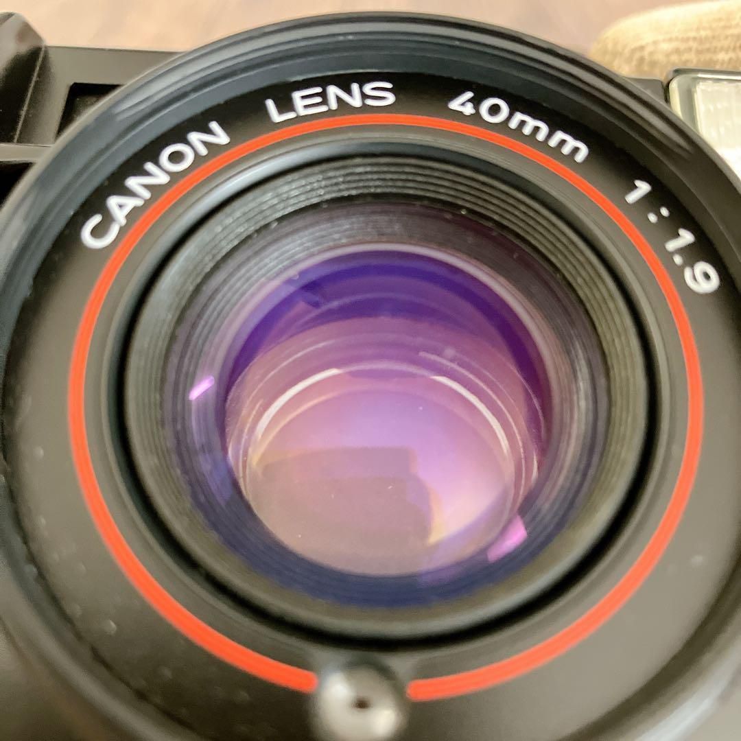 「はんぶんメガネ」 Canon AF35ML 初期動作保証 Canon AF35ML フィルムカメラ 動作確認済み - メルカリ