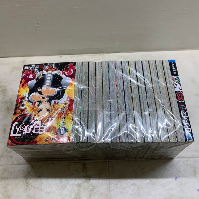 中古品】 集英社 鬼滅の刃 1-23巻 全巻セット 吾峠呼世晴 【004
