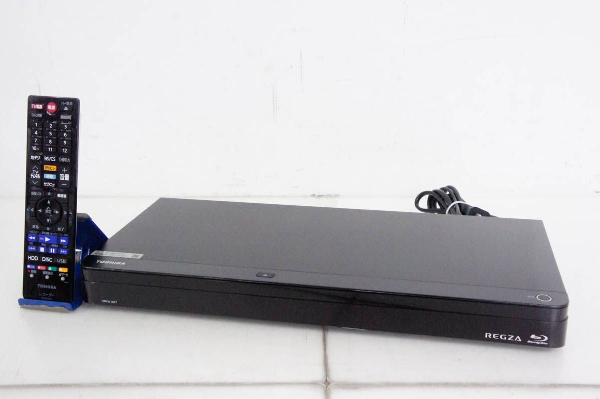 中古】東芝TOSHIBA ブルーレイレコーダー DBR-W1007 Wチューナー