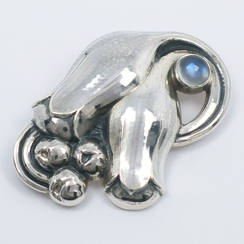 GEORG JENSEN ブローチ スズラン 925 S 銀 ジョージジェンセン 【公式