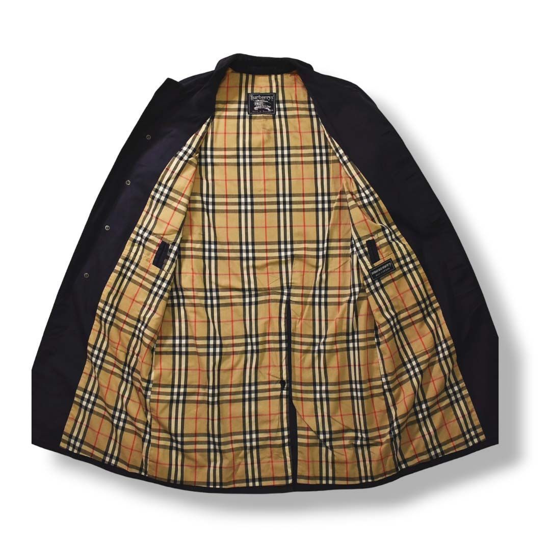 イギリス製 old BURBERRY 裏地ノバチェック ステンカラーコート