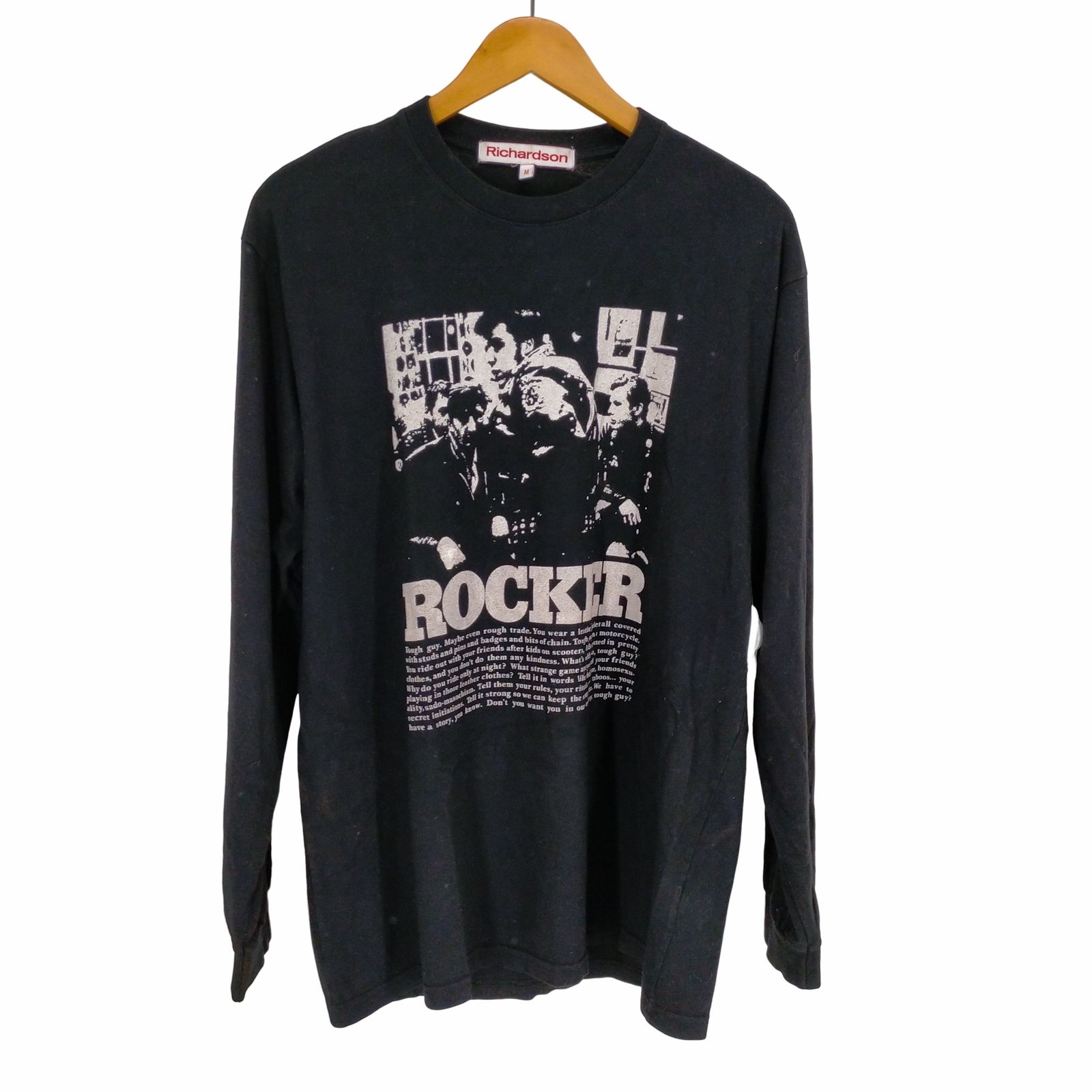 リチャードソン RICHARDSON 20AW FIST FUCKER ROCKER T-SHIRT メンズ M 