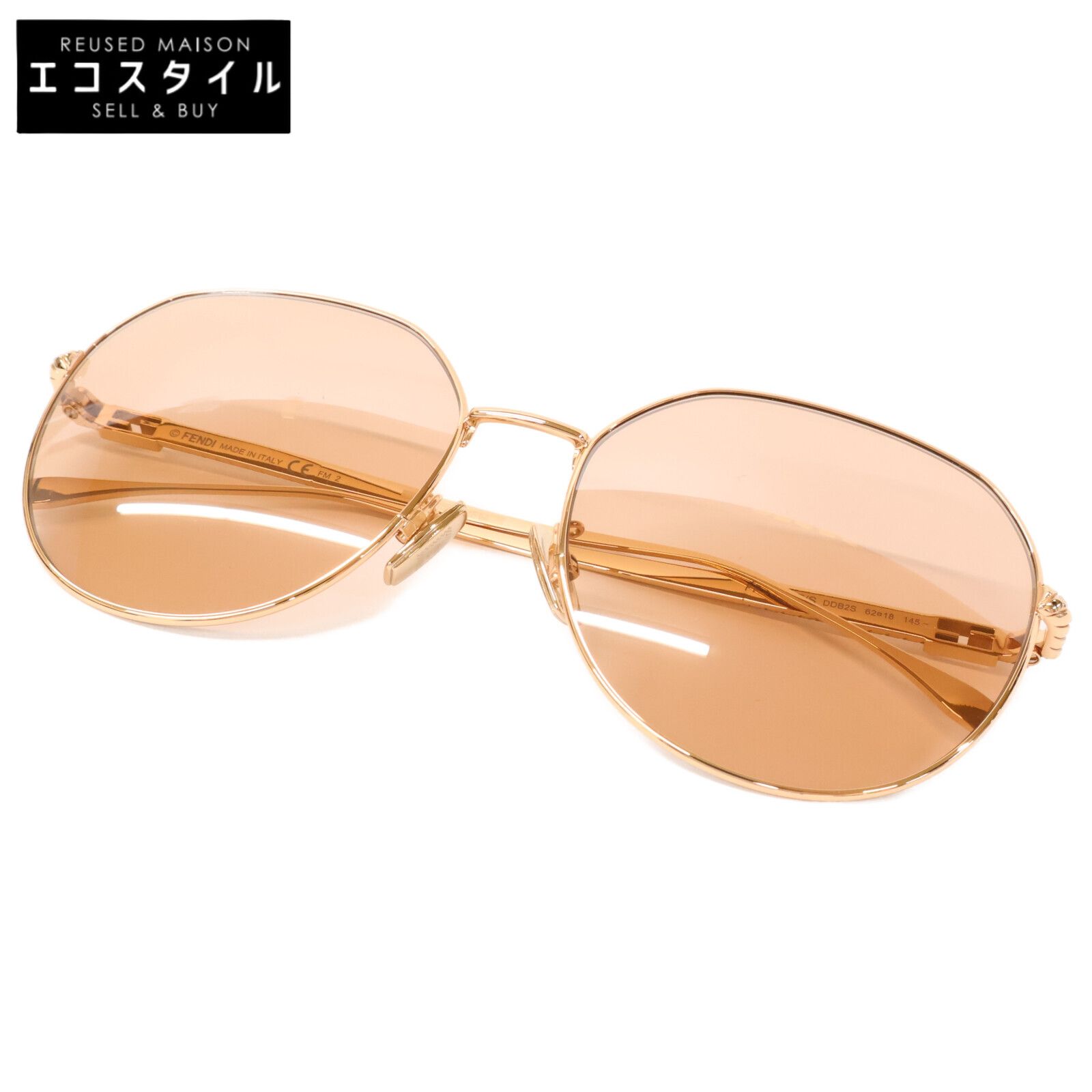 FENDI フェンディ FF 0451|F|S DDB2S クラウンパント 62□18 145