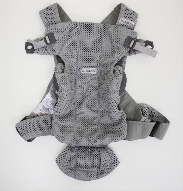 美品 ベビーキャリア MINI AIR グレー ベビービョルン 抱っこ
