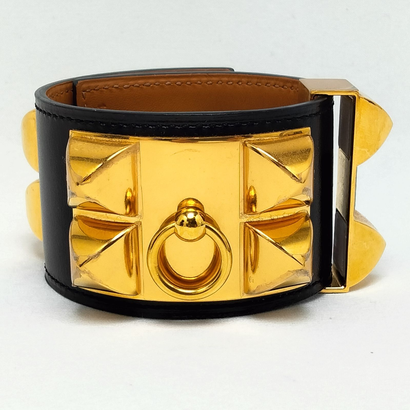 @　2点 HERMES エルメス コリエドシアン ブレスレット ブラック