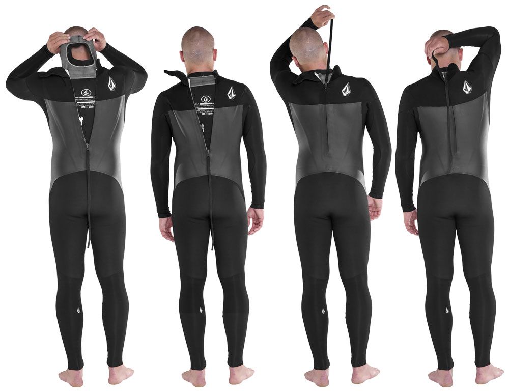 2024継続 VOLCOM MODULATOR 3/2mm BACK ZIP FULLSUIT A9532207 
