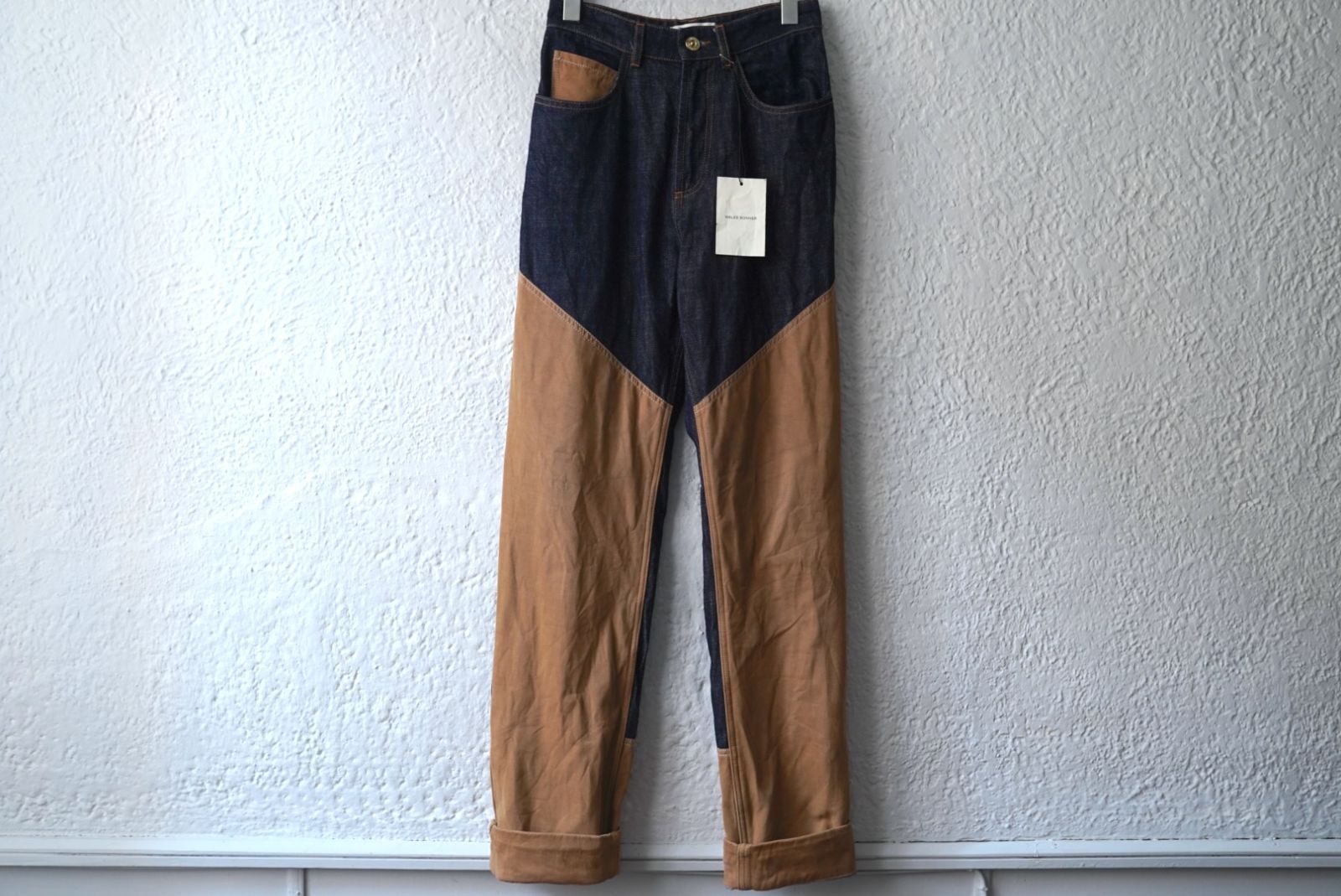 21AW Essence Panelled Jeans ワークデニムパンツ / WALES BONNER 