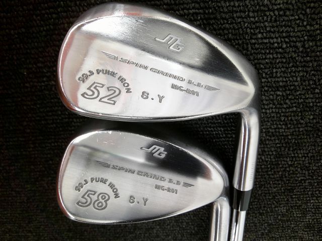 中古 ウェッジ 三浦技研 MG-R01 ネーム刻印有 52/58 2本セット/NS PRO　MODUS SYSTEM3　125/R/5258[8611]松山店