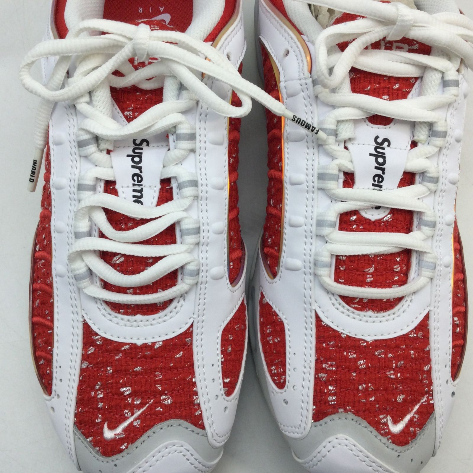 Nike Supreme コラボ スニーカー 赤白 名古屋】【NIKE】ナイキ Supreme Dunk High Pro SB Red Stars