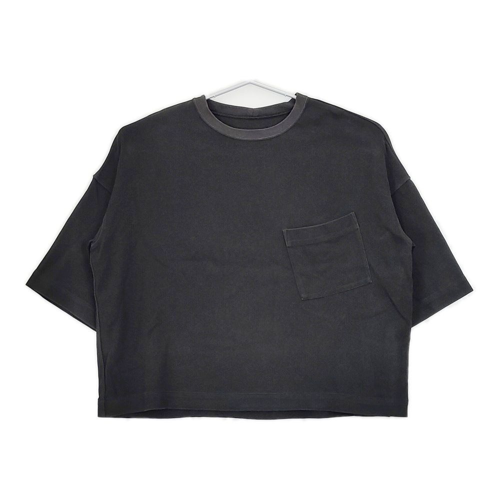 ARTS&SCIENCE 鹿の子ワイドプルオーバー 091-U60E-071 コットン カットソー ブラック アーツ&サイエンス 5-0516M 243935 ARTS&SCIENCE - ARTS&SCIENCE 鹿の子ワイドプルオーバー 091