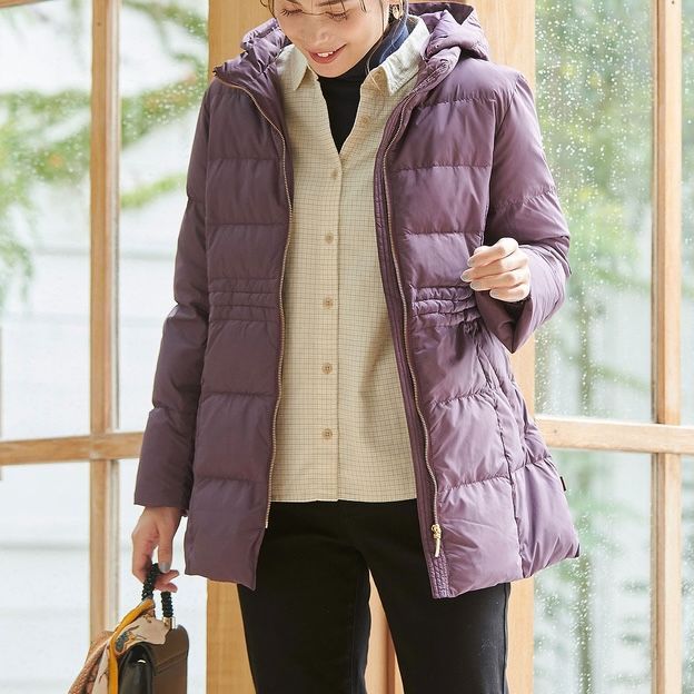 crocodile フード付きアウター Lサイズ クロコダイル ダウンジャケット