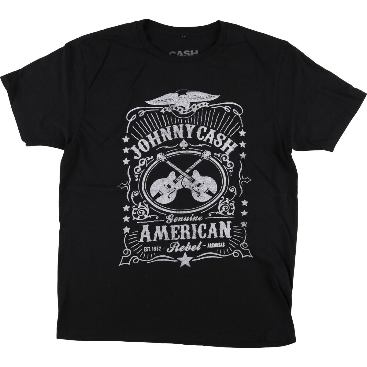 古着 JOHNNY CASH ジョニーキャッシュ バンドTシャツ バンT メンズL相当/eaa477000