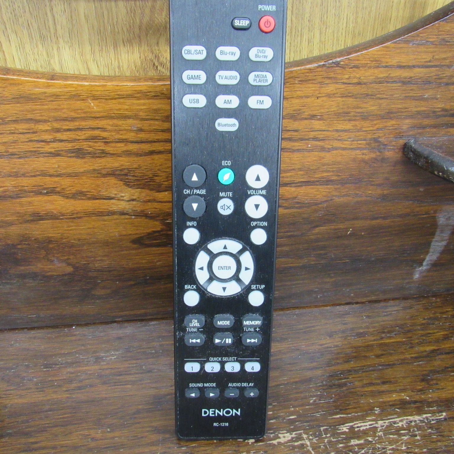 DENON AVR-X550BT 本体とリモコン リモコン AVR-X550BT