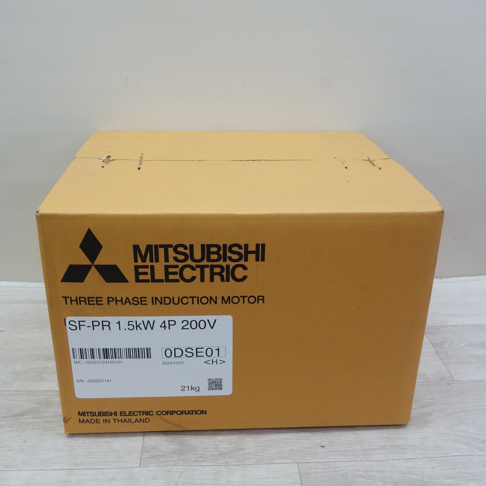 ●複数在庫有● MITSUBISHI 三菱 三相 モーター SF-PR 1.5kW 4P 200V トップランナー モータ 0DSE01