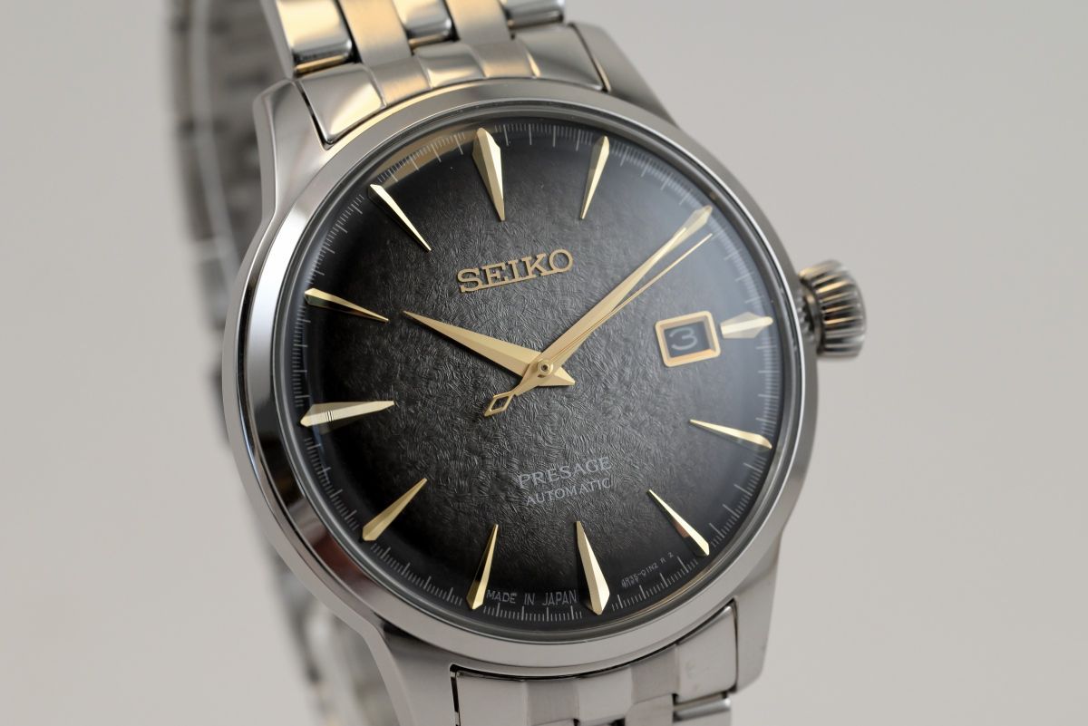 動作品 SEIKO セイコー PRESAGE SARY245 自動巻 Automatic Cocktail Time STAR BAR Limited Edition