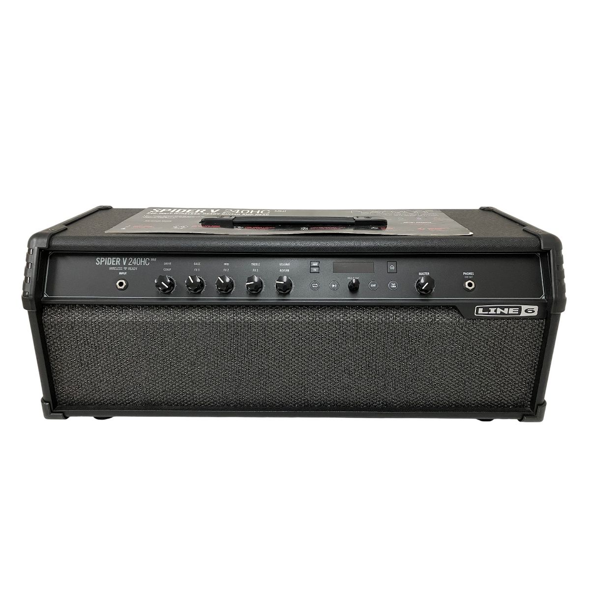 LINE6 SPIDER V 240HC MkII ギターアンプ ヘッドアンプ 240W モデリングアンプ ラインシックス 音響機材 O10536793