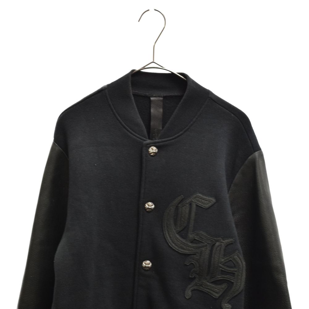 CHROME HEARTS (クロムハーツ) GRP Y NOT Letterman Jacket レターマン