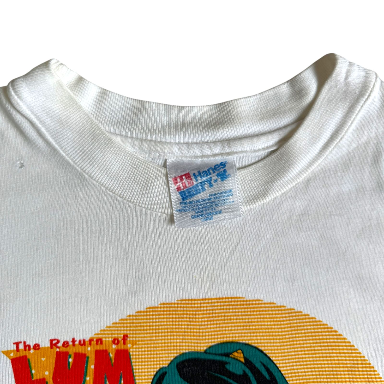 90s うる星やつら 英語版 The Return of Lum ラムちゃん プリント T