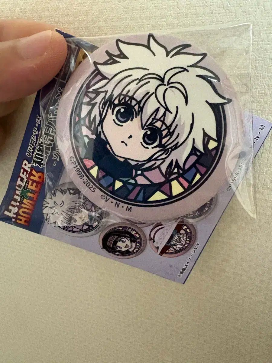 キルア・ゾルディック 缶バッジ 4個セット ハンター×ハンター キルア