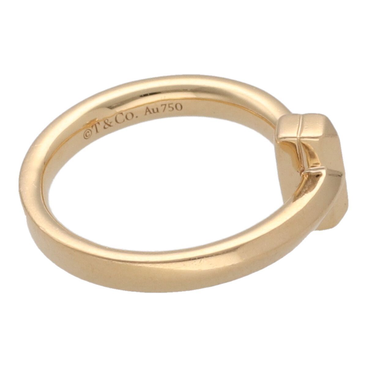 中古】 Tiffany ＆ Co. ティファニー T ワン リング 2.5MM 約6号 