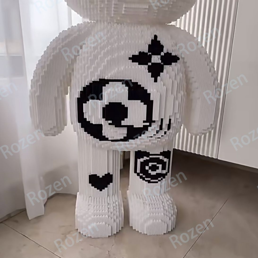 超大型 Bearbrick ベアブリック レゴ互換品 85cm - メルカリ 