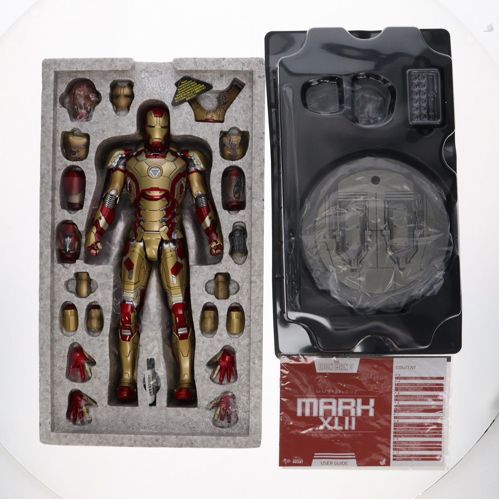 ムービー・マスターピース DIECAST アイアンマン マーク42 ムービー・マスターピース DIECAST アイアンマン マーク42
