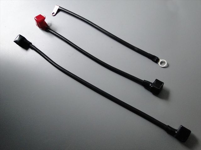CB400F|CB350F バッテリーケーブル3本セット 0266