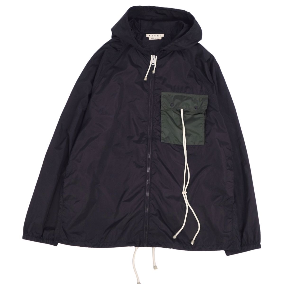 美品 マルニ MARNI 20SS ジャケット ブルゾン パーカー フーディー 美品 マルニ MARNI 20SS ジャケット ブルゾン パーカー