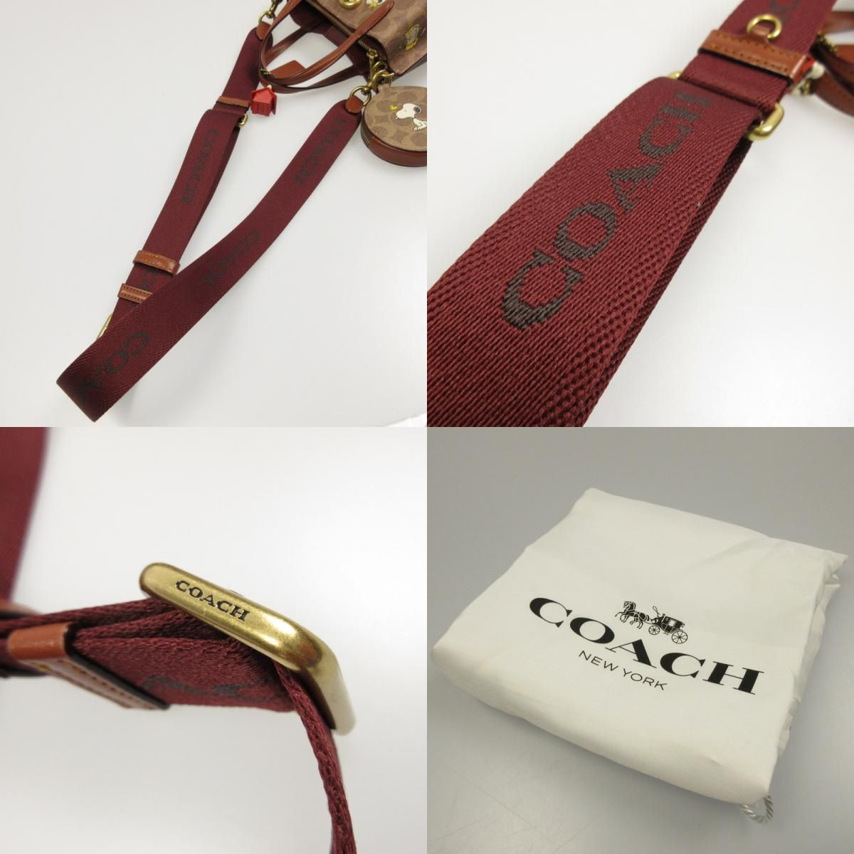 姫路東店】 中古 COACH | コーチ ×PEANUTS 2wayバッグ ウィロウトート 