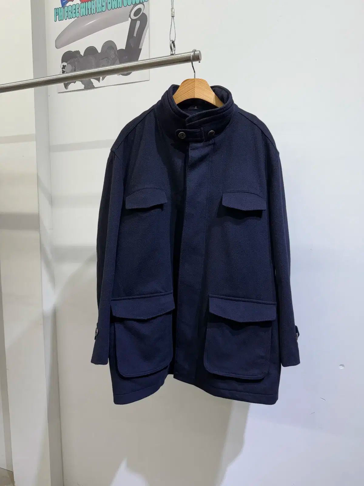 ヴィンテージ LANVIN ランバン LANVIN Made in Japan ウールカシミアジャケット