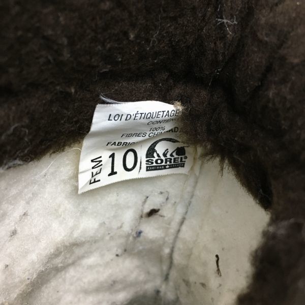 SOREL/ソレル size26.0-26.5-27.0程度 Vintage カナダ製 スノーブーツ