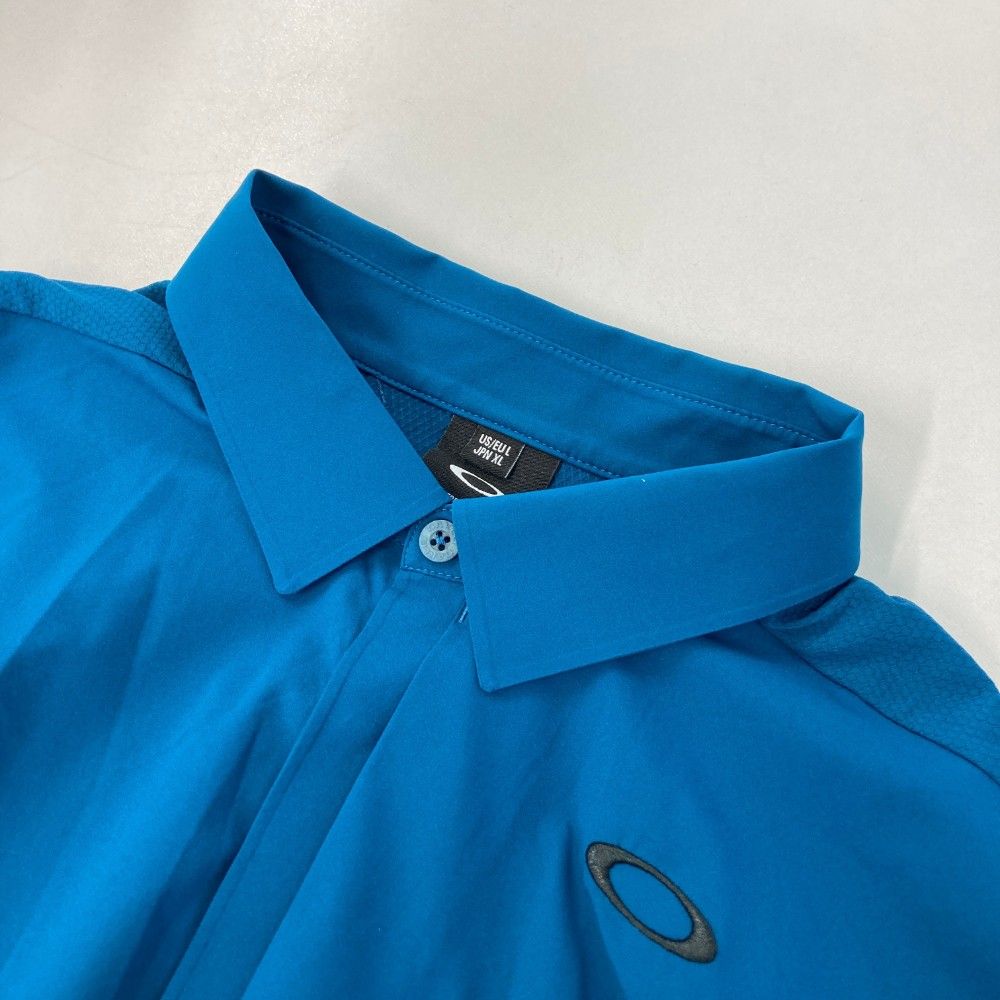 OAKLEY オークリー ゴルフ 長袖シャツ XL サイズ OIL BLUE サイズ：XL OAKLEY オークリー 長袖シャツ ブルー系 [240101467556