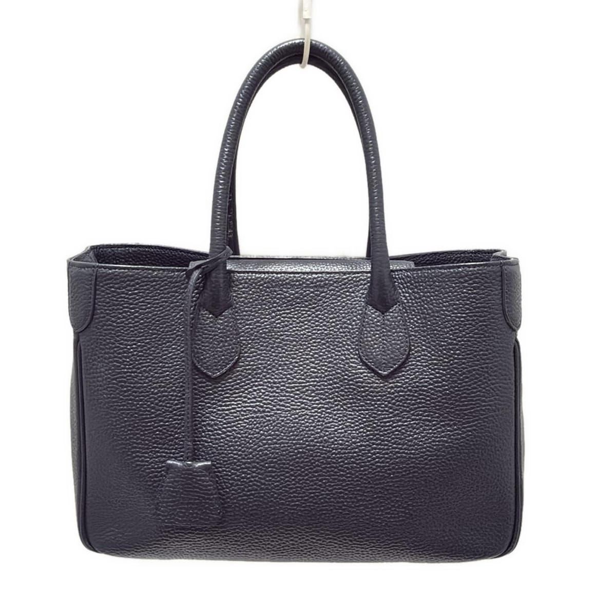超美品 ADMJ アクセソワ・ドゥ・マドモワゼル トートバッグ　ゴールド　牛革 AccessoiresDeMademoiselle(ADMJ)(アクセソワ・ドゥ