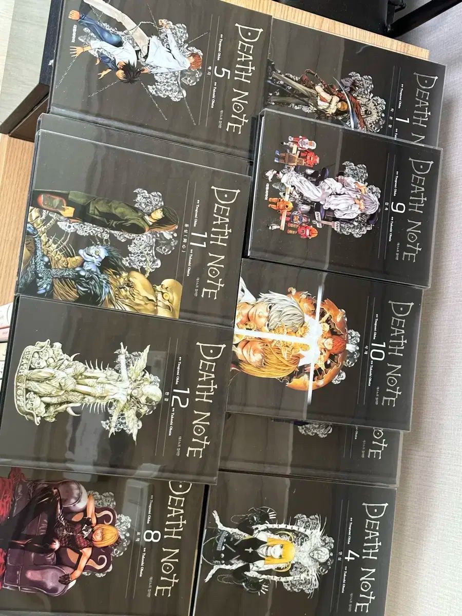 デスノート プレート 漫画 1 ー 12 巻 完結