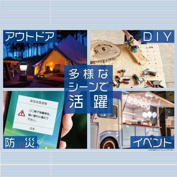 携帯発電機 ジーキュービック