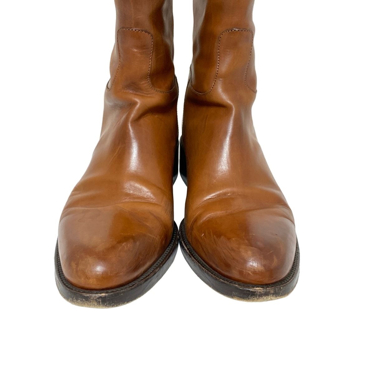 SARTORE サルトル ロングブーツ 36 レディース - ブラウン レザー KIN-KAAI_COM