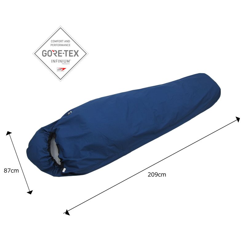 イスカ ISUKA ゴアテックス インフィニアム シュラフカバー UL ネイビー ブルー レギュラー HRDEVELOPMENT_JP