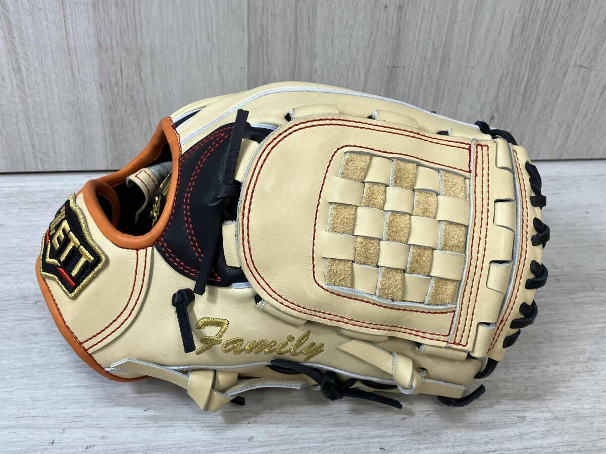 一般硬式 グローブ 投手用 ZETT BPG-PRO オーダーメイド 刺繍 記名刻印あり