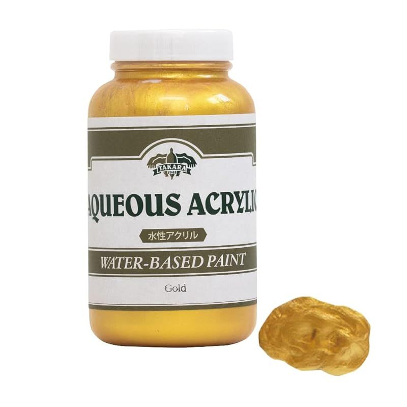 水性塗料 ゴールド メタリックシリーズ 500g G ゴールド タカラ塗料 0
