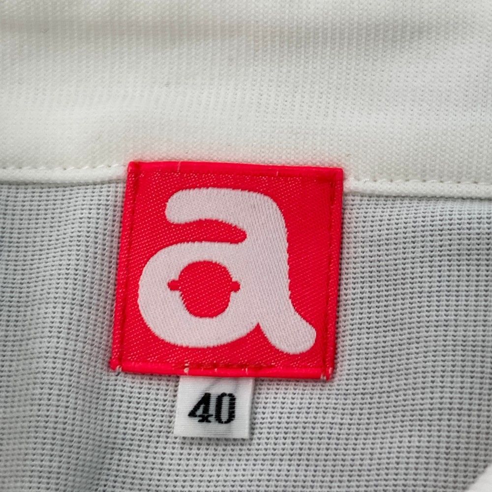 サイズ：40 ARCHIVIO アルチビオ 重ね着風 長袖ポロシャツ