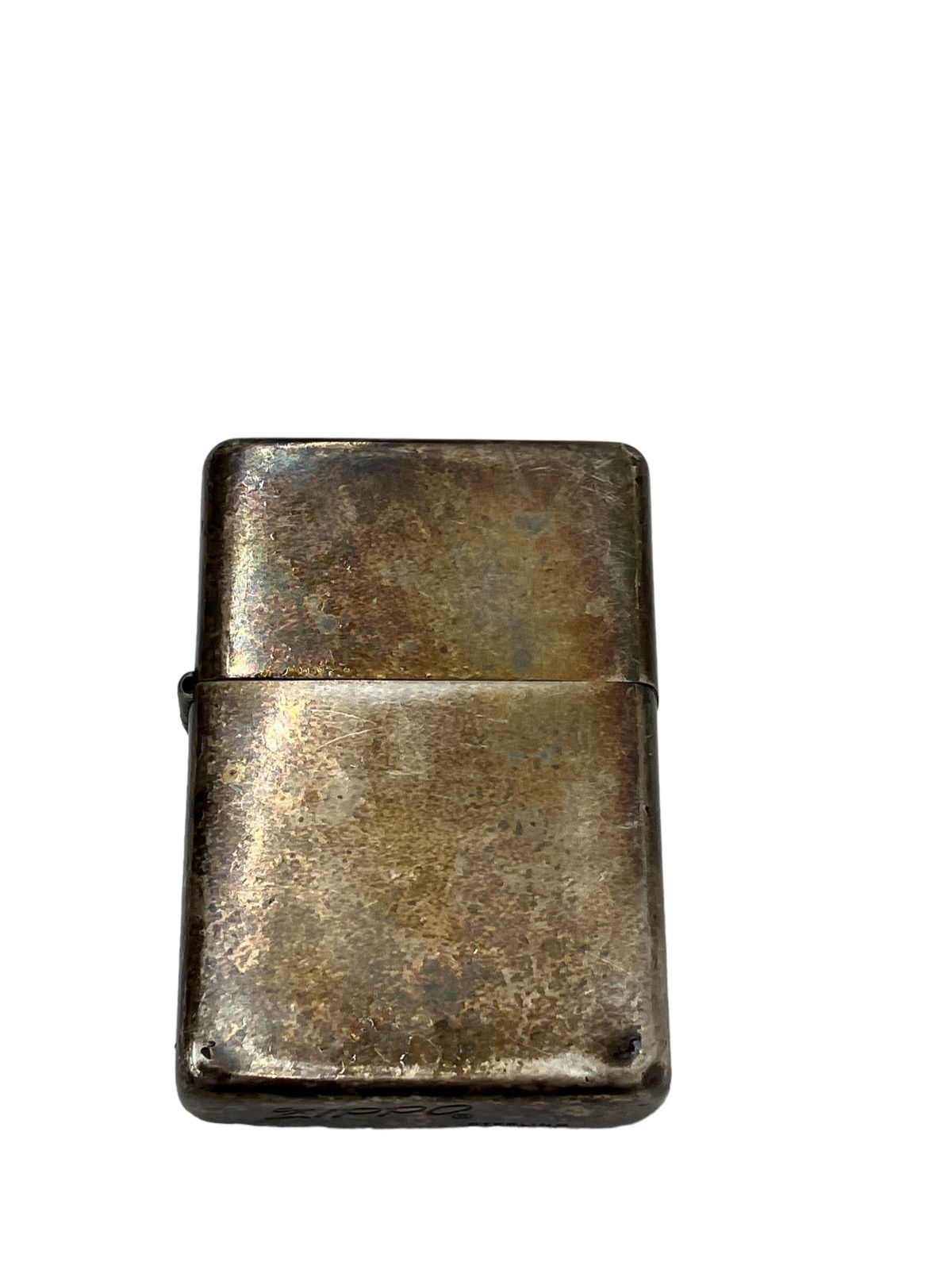 ZIPPO ジッポー 2004年 スターリングシルバー ダイアゴナルライン