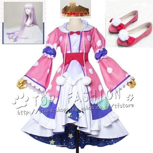 コスプレ衣装 魔王城でおやすみ スヤリス姫 コスプレ ウィッグ 靴 道具別売り